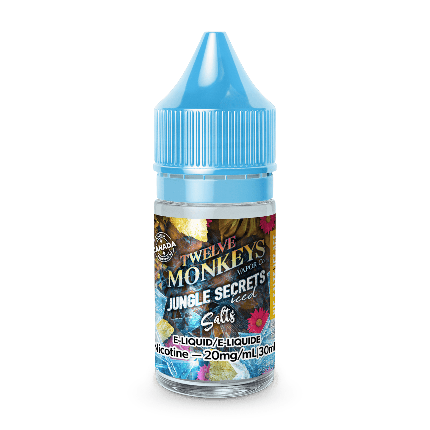Twelve Monkeys - Jungle Secrets (Salt 30mL) E-Liquid product image at All Star Vape