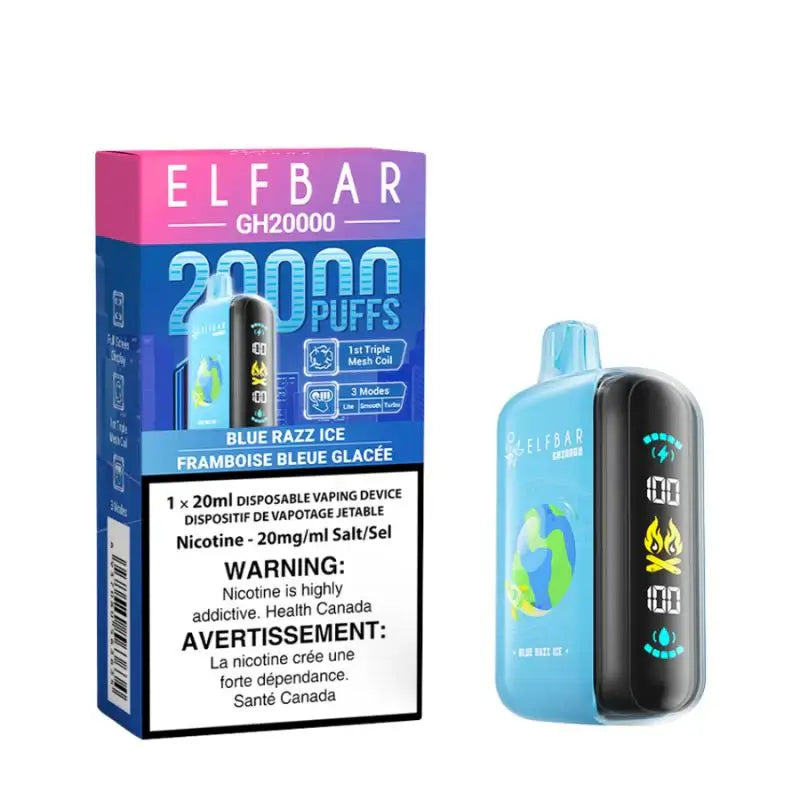 Elf Bar GH20k - Blue Razz Ice Disposable Vape product image at All Star Vape