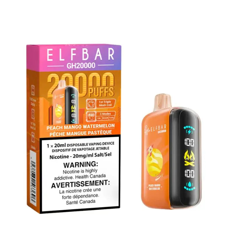 Elf Bar GH20k - Peach Mango Watermelon Disposable Vape product image at All Star Vape