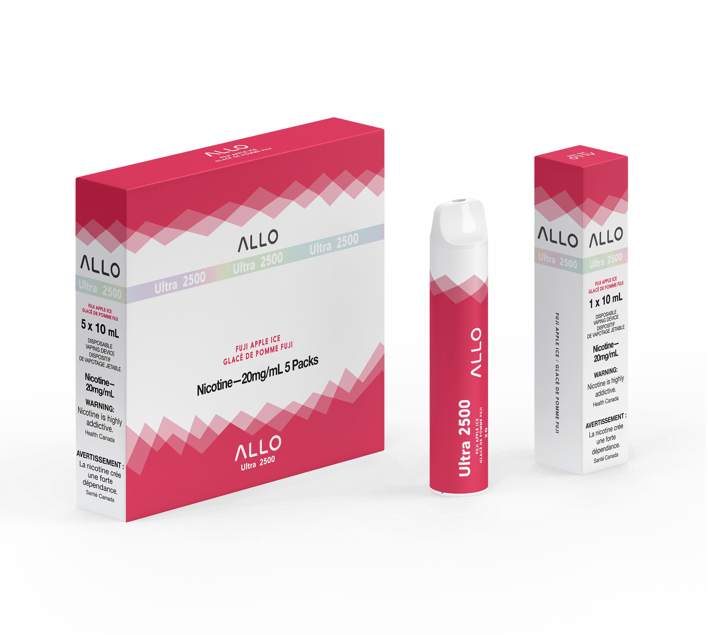 ALLO Fuji Apple Ice Disposable Vape product image at All Star Vape