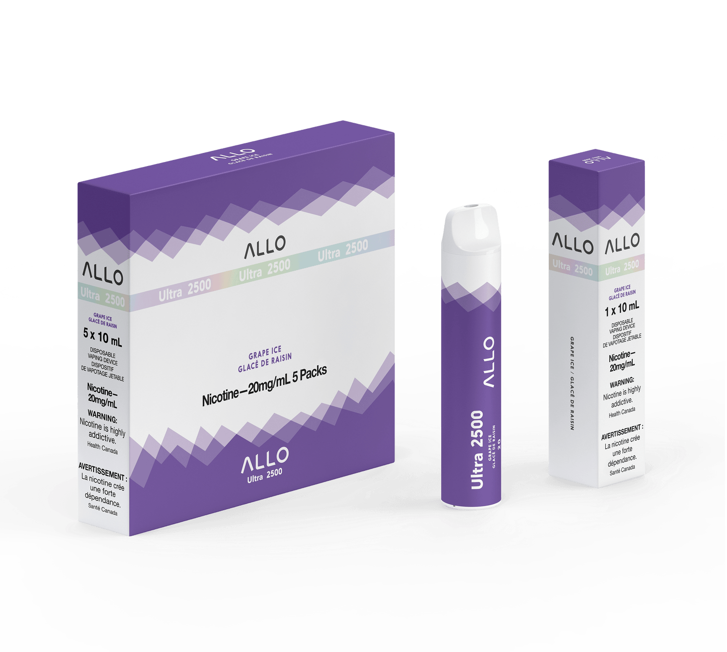 ALLO Grape Ice Disposable Vape product image at All Star Vape