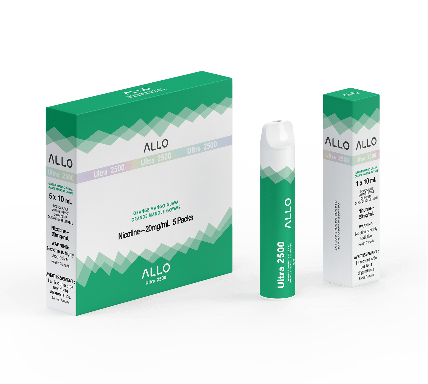 ALLO Orange Mango Guava Disposable Vape product image at All Star Vape