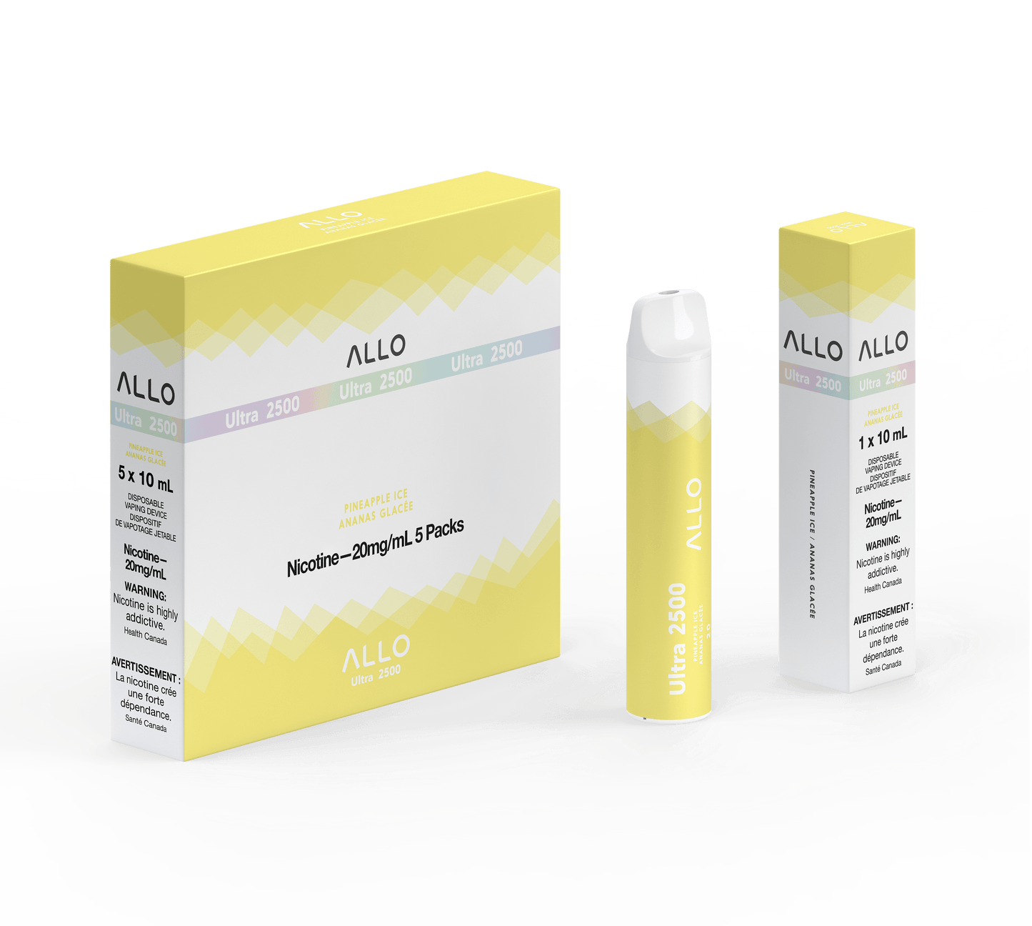ALLO Pineapple Ice Disposable Vape product image at All Star Vape