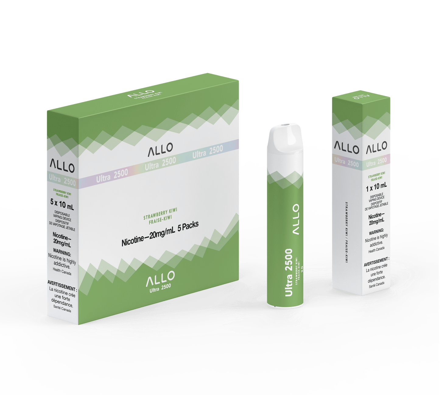 ALLO Strawberry Kiwi Disposable Vape product image at All Star Vape