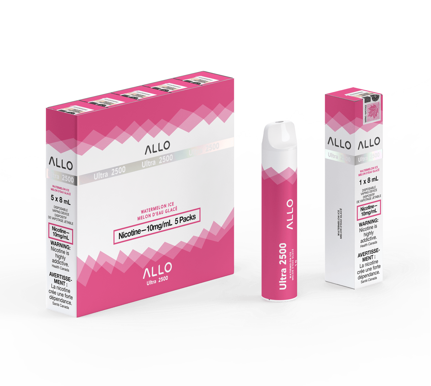 ALLO Watermelon Ice Disposable Vape product image at All Star Vape