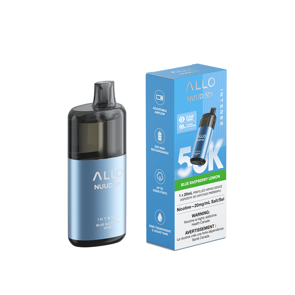 Allo Nuud 50K - Blue Raspberry Lemon Disposable Vape product image at All Star Vape