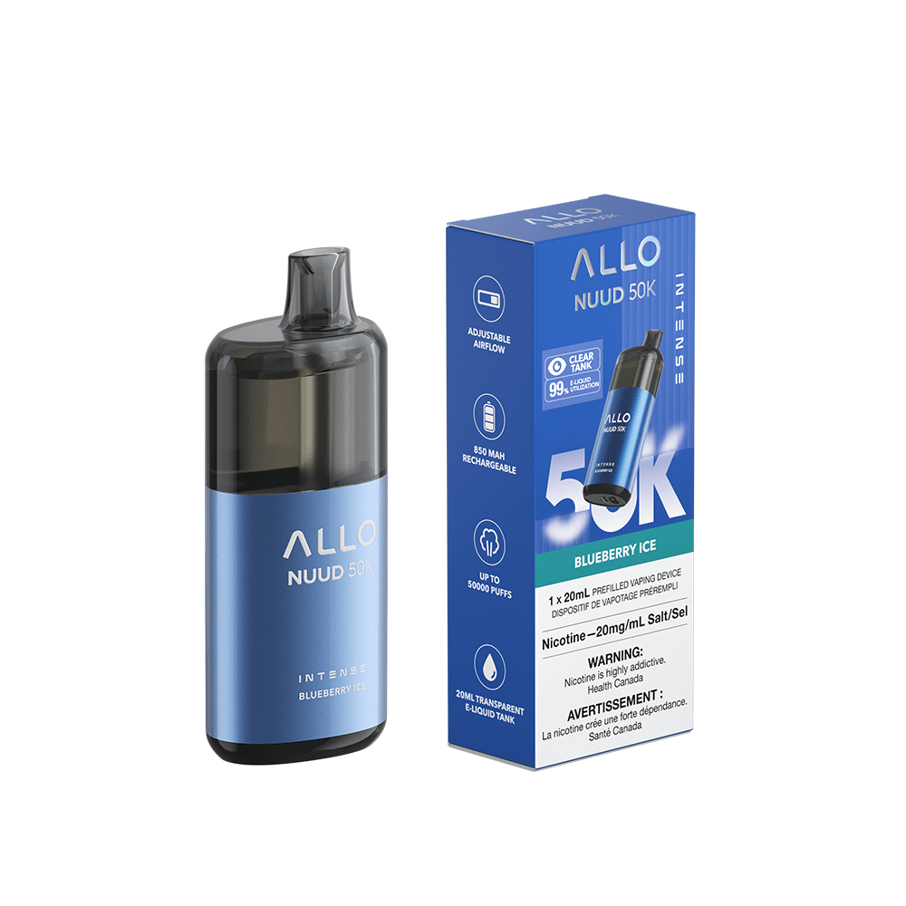 Allo Nuud 50K - Blueberry Ice Disposable Vape product image at All Star Vape