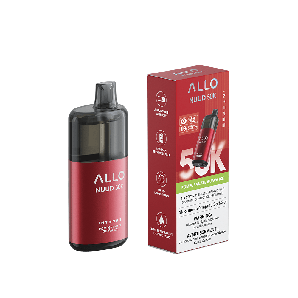 Allo Nuud 50K - Pomegranate Guava Ice Disposable Vape product image at All Star Vape
