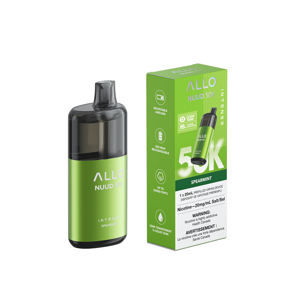 Allo Nuud 50K - Spearmint Disposable Vape product image at All Star Vape