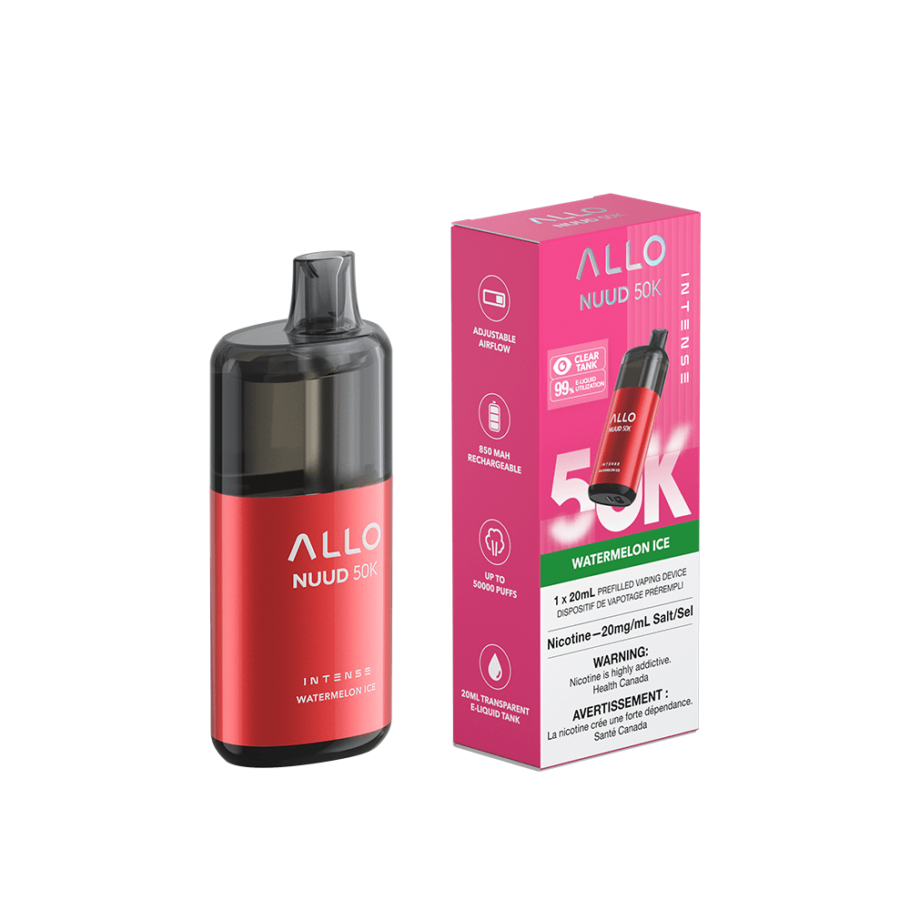 Allo Nuud 50K - Watermelon Ice Disposable Vape product image at All Star Vape