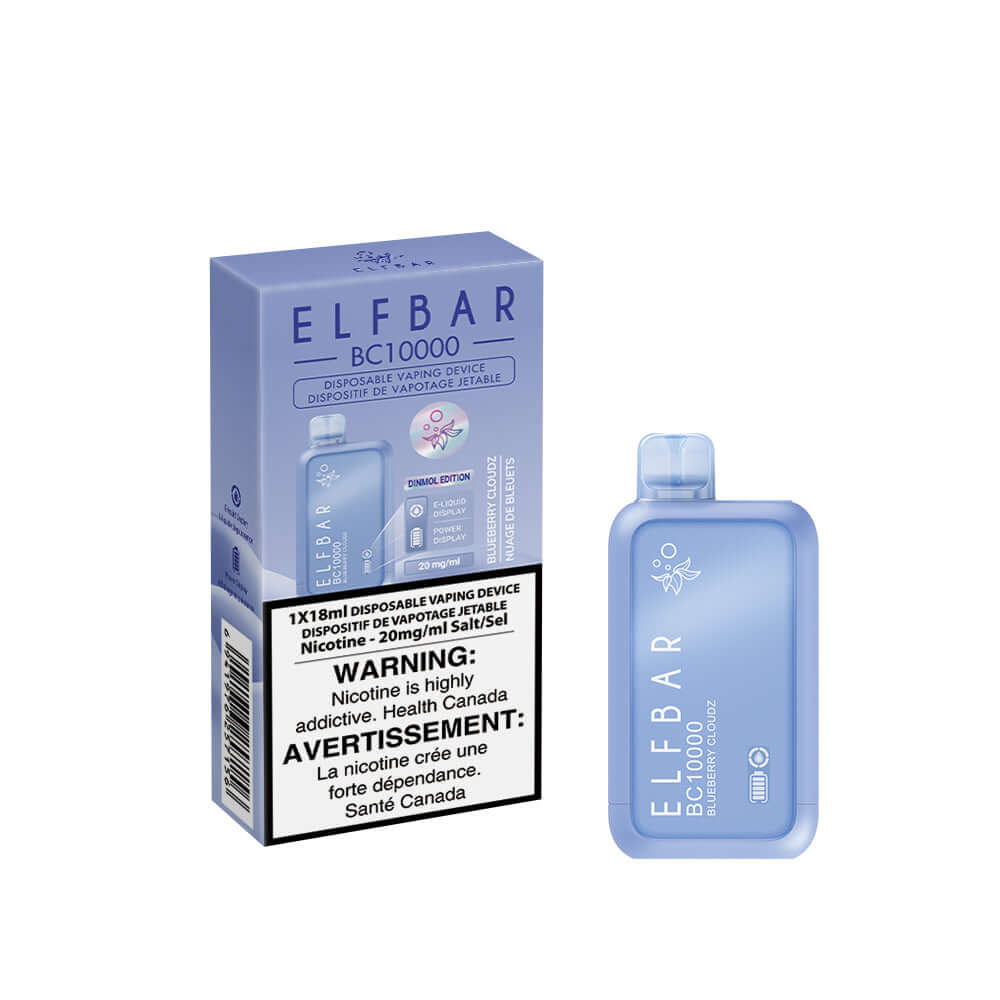 Elf Bar 10000 Blueberry Cloudz Disposable Vape product image at All Star Vape