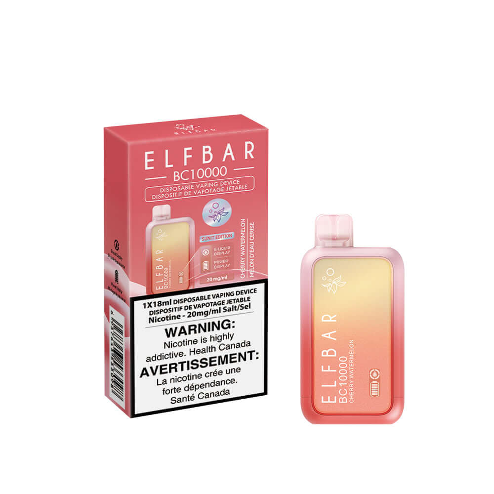 Elf Bar 10000 Cherry Watermelon Disposable Vape product image at All Star Vape