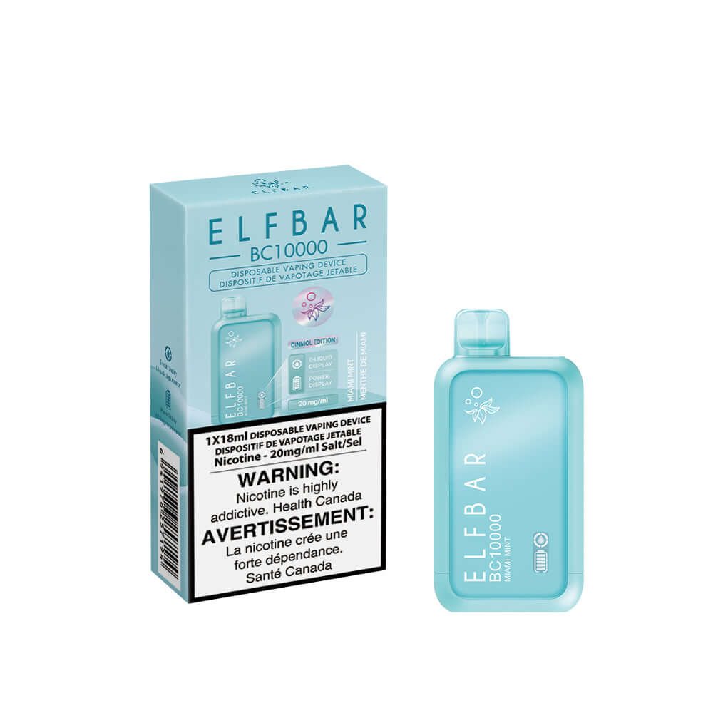 Elf Bar 10000 Miami Mint Disposable Vape product image at All Star Vape