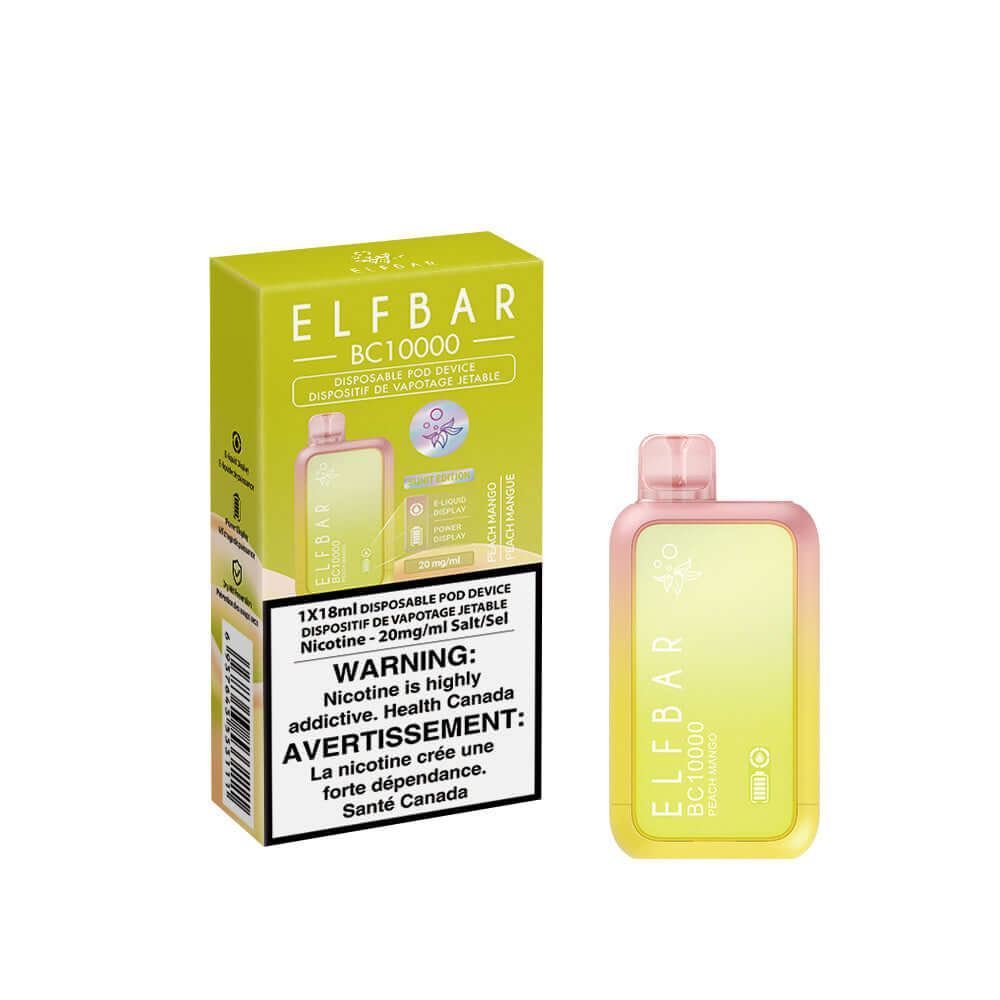 Elf Bar 10000 Peach Mango Disposable Vape product image at All Star Vape