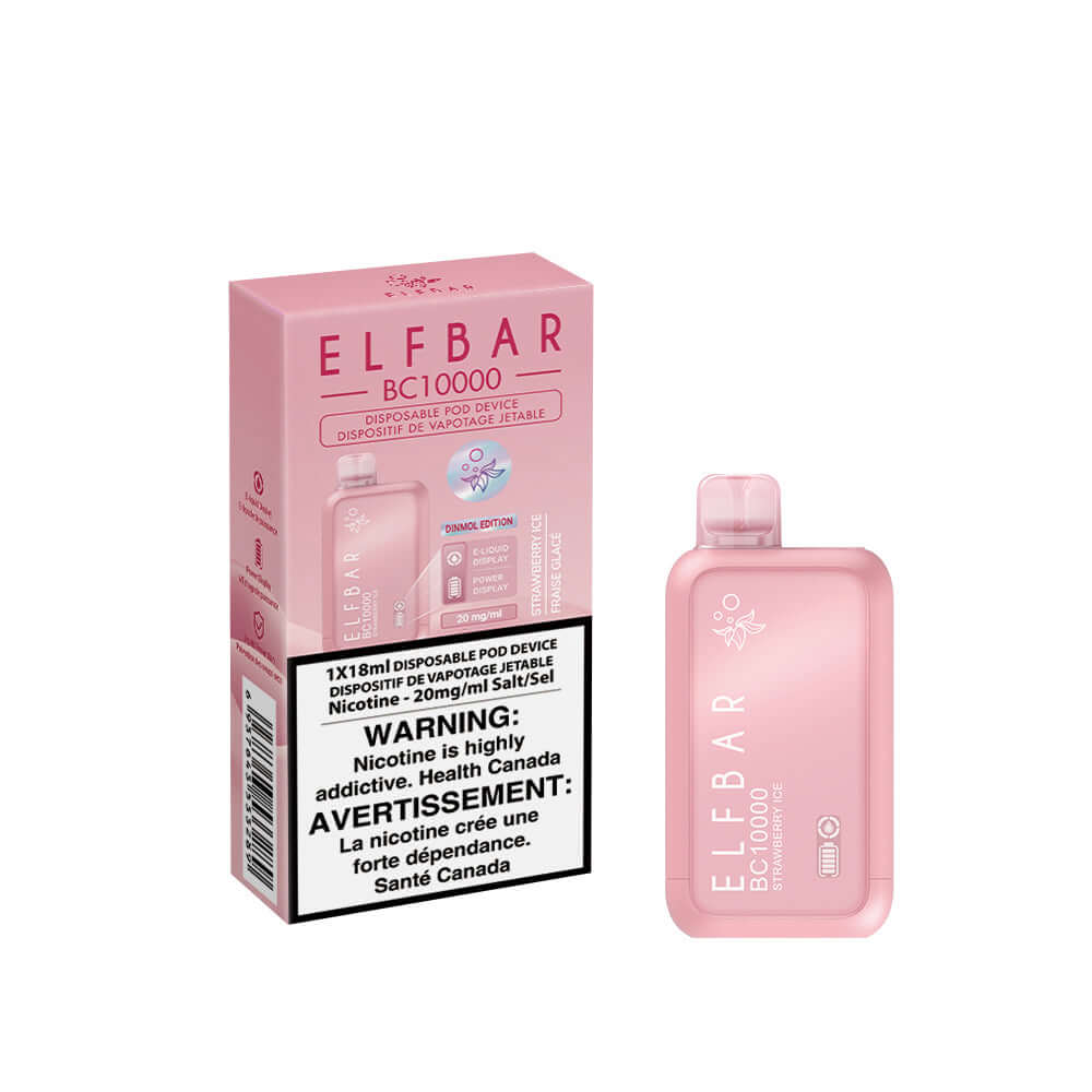 Elf Bar 10000 Strawberry Ice Disposable Vape product image at All Star Vape