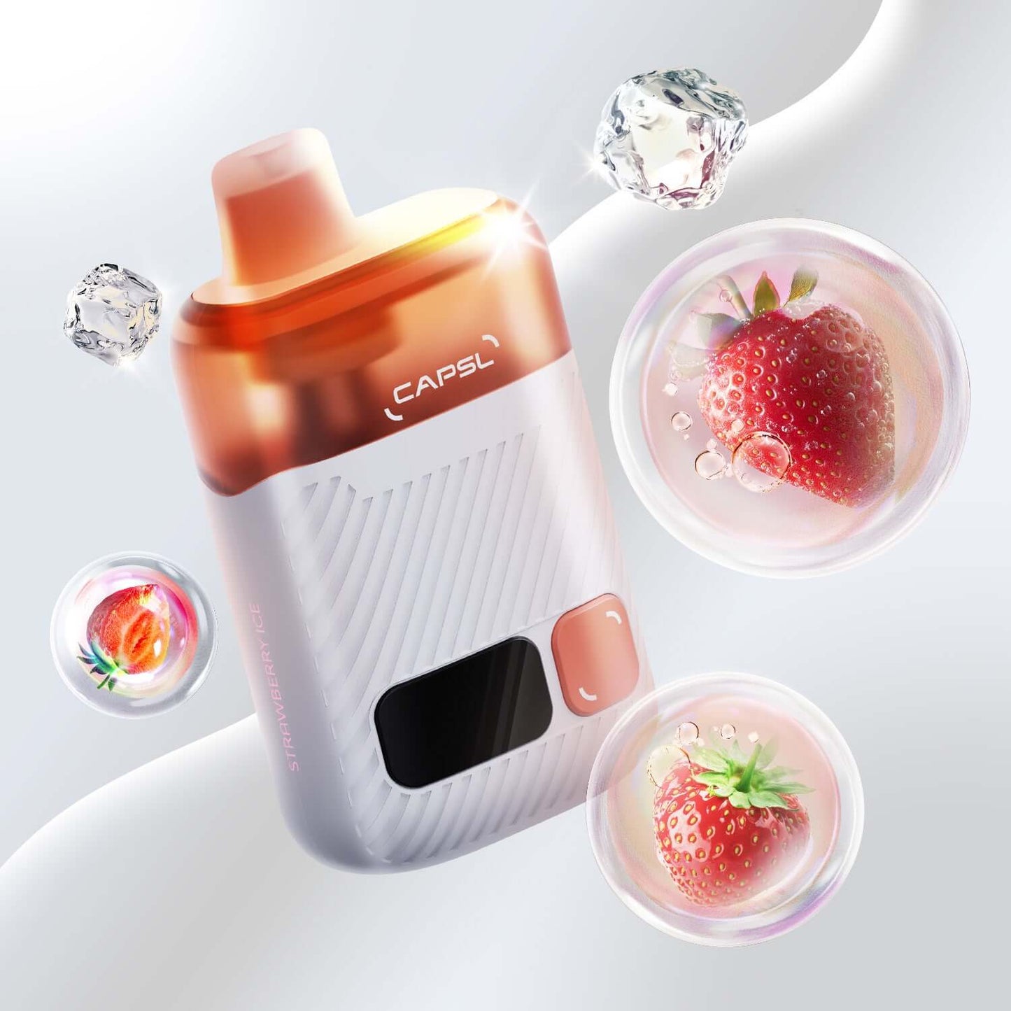 CAPSL 60K -Strawberry Ice Disposable Vape product image at All Star Vape