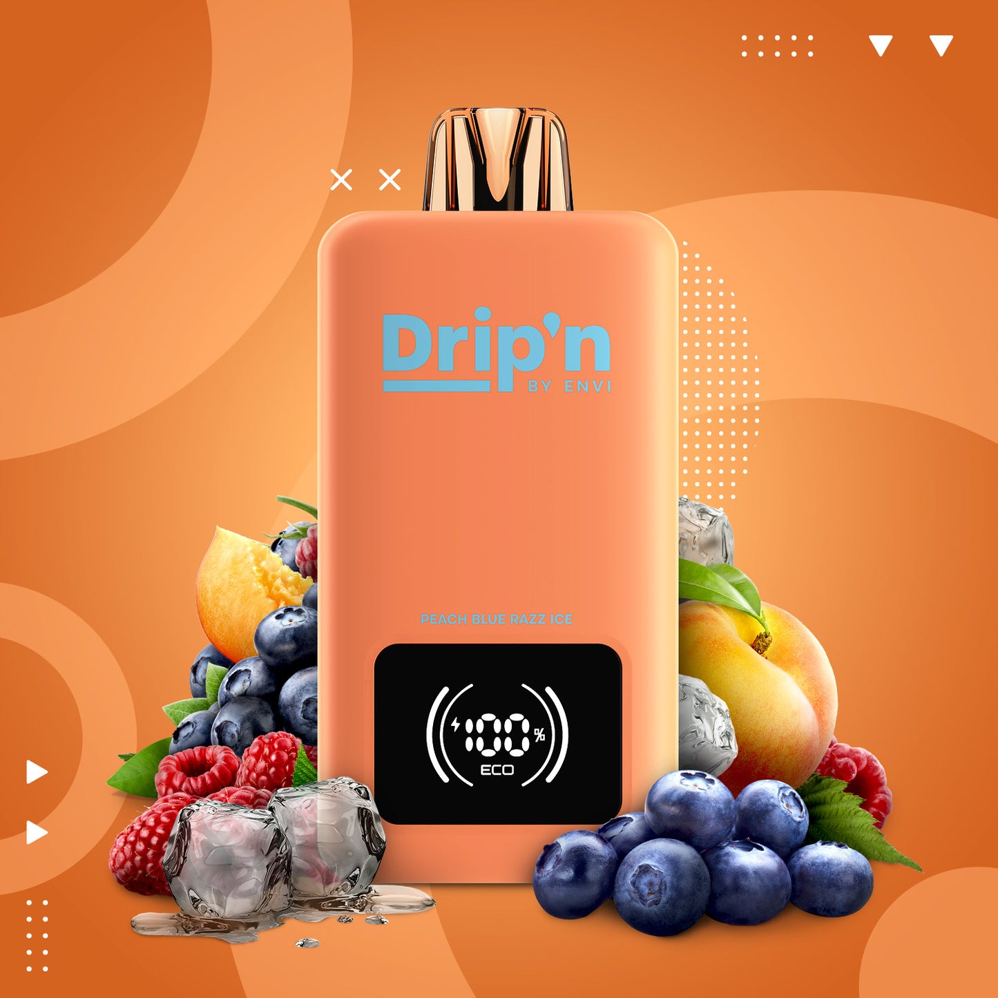 Drip'n 70k - Peach Blue Razz Ice
