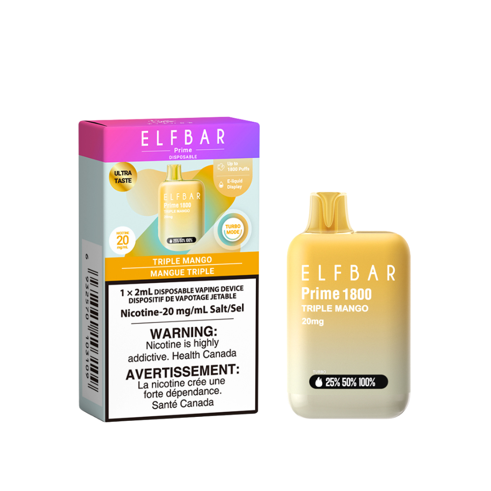 ELF Bar Prime 1800 Triple Mango