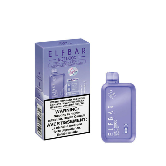 Elf Bar 10000 Grape Ice
