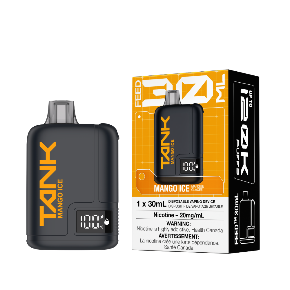 FEED Tank 120K Mango Ice disposable vape Canada