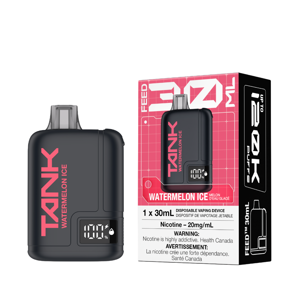 FEED Tank 120K Watermelon Ice disposable vape Canada