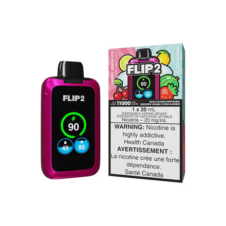FLIP 2 DISPOSABLE - CHERRY LEMON ICE AND PUNCH ICE