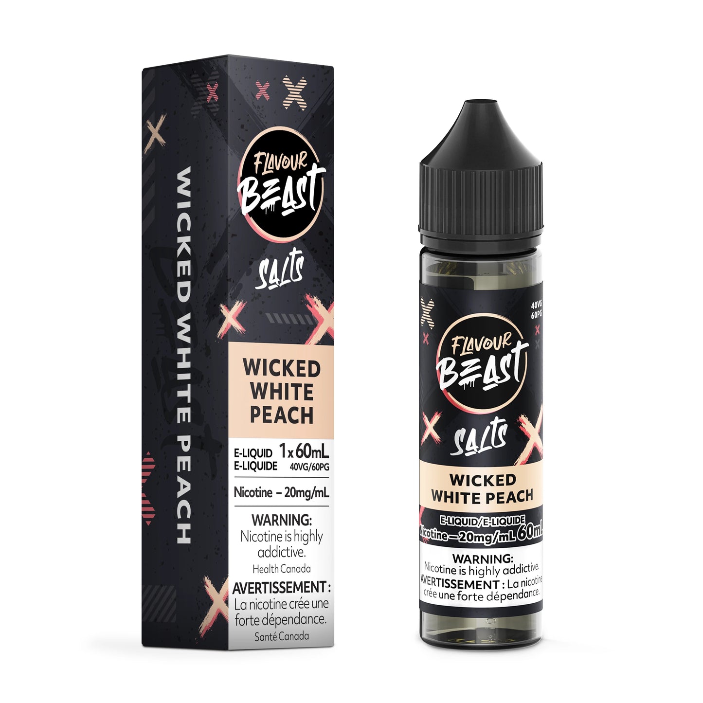 Flavour Beast E-Liquid - Wicked White Peach E-Liquid Online product image at All Star Vape