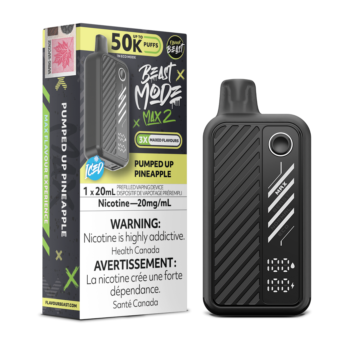 Flavour Beast Max 2 Pumped Up Pineapple Vape