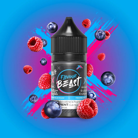 Flavour Beast- Bomb Blue Razz