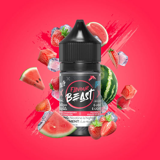 Flavour Beast- Savage Strawberry Watermelon Iced