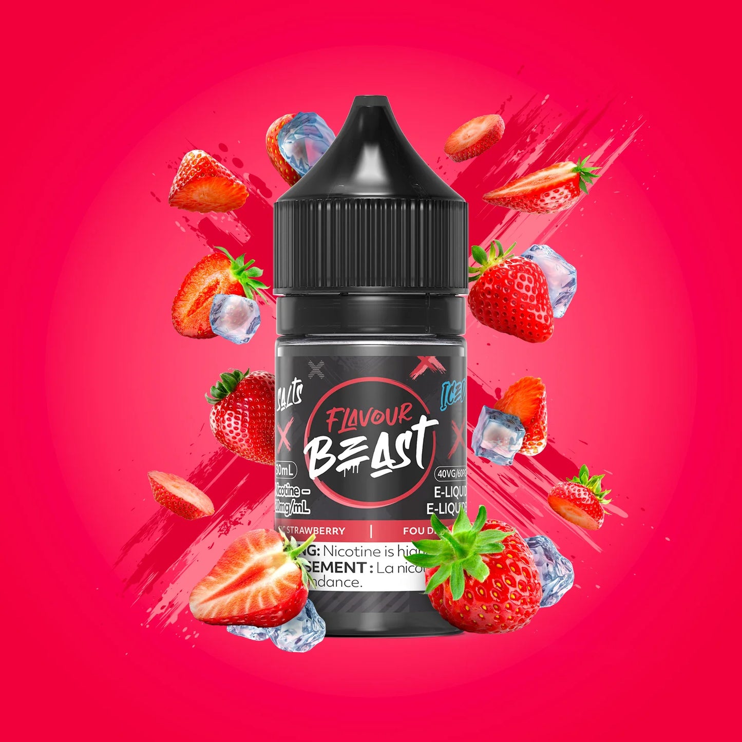 Flavour Beast- Sic Strawberry Iced