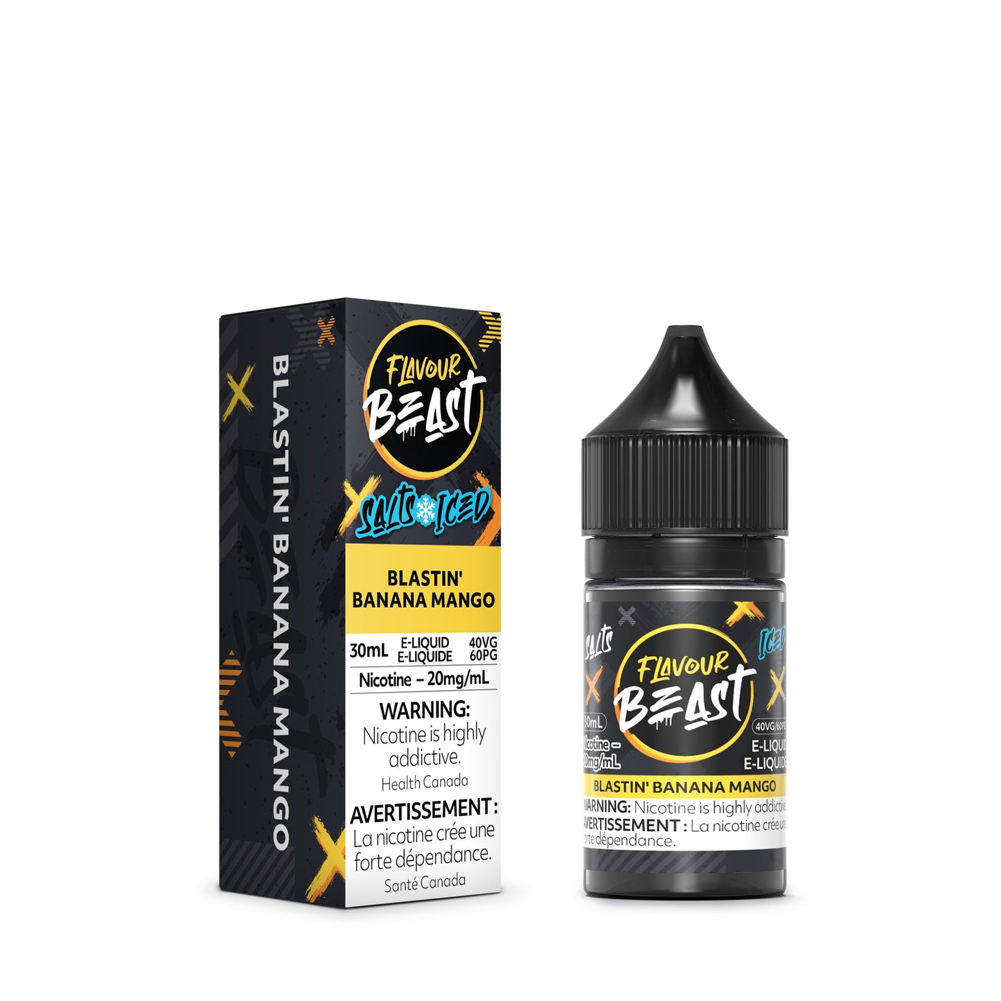 Flavour Beast - Blastin' Banana Mango Iced E-Liquid product image at All Star Vape