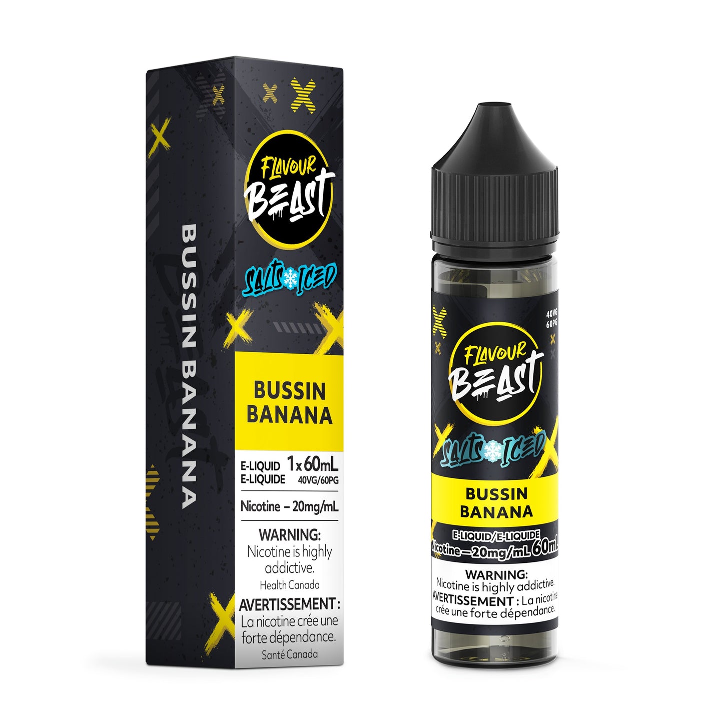 Flavour Beast E-Liquid - Bussin Banana ICED product image at All Star Vape
