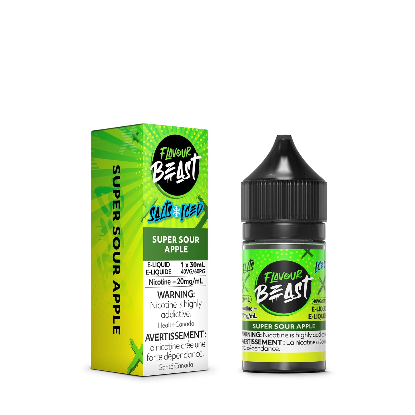 Flavour Beast E-Liquid - Super Sour Apple E-Liquid product image at All Star Vape