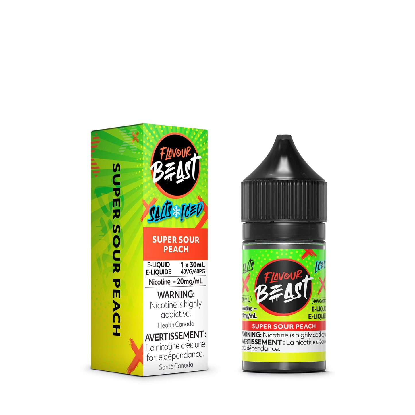 Flavour Beast E-Liquid - Super Sour Peach E-Liquid product image at All Star Vape
