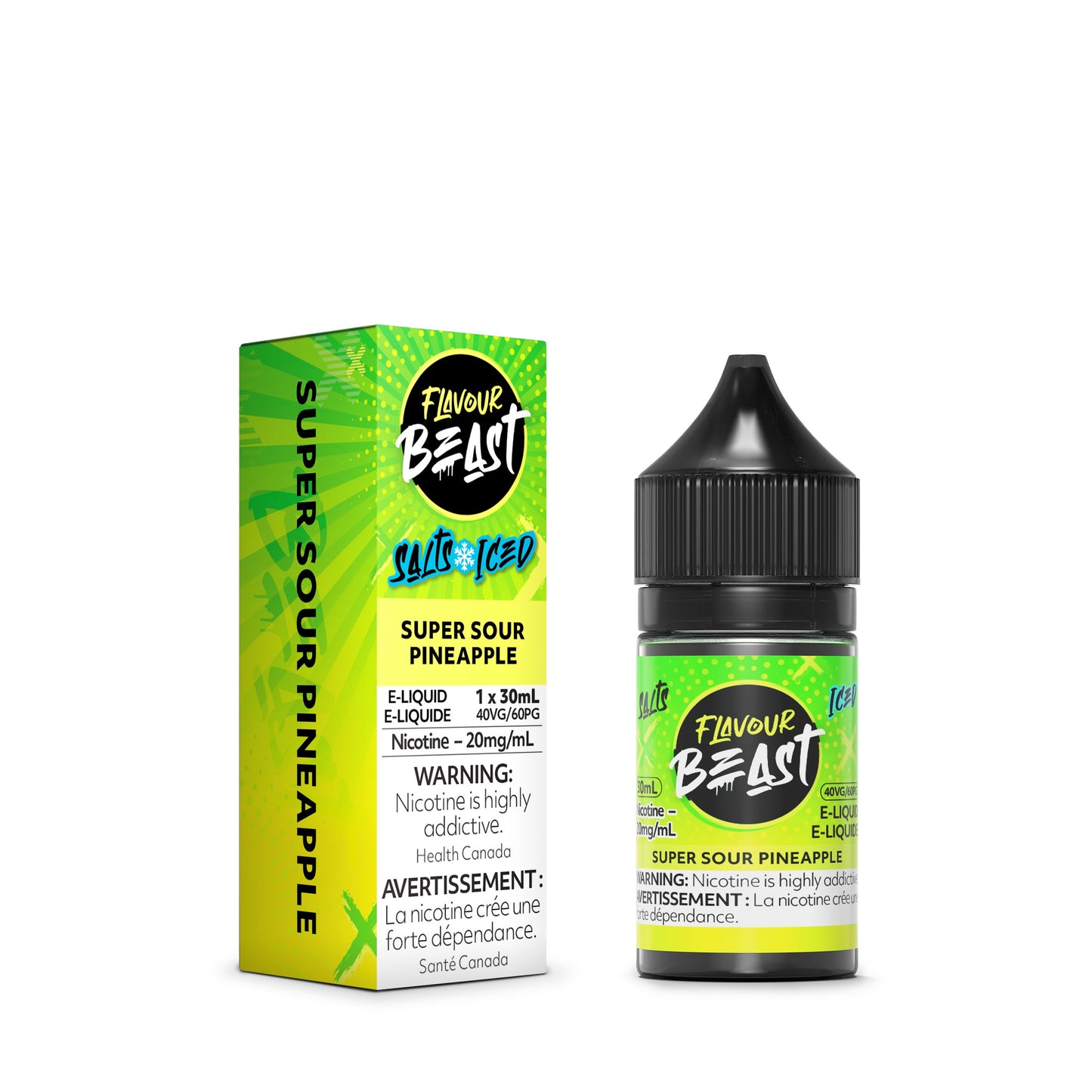 Flavour Beast E-Liquid - Super Sour Pineapple E-Liquid product image at All Star Vape