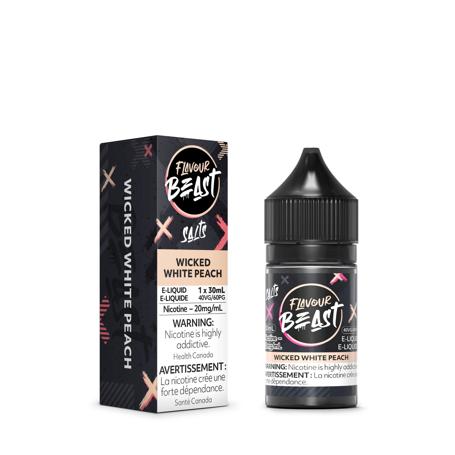Flavour Beast E-Liquid - Wicked White Peach E-Liquid product image at All Star Vape