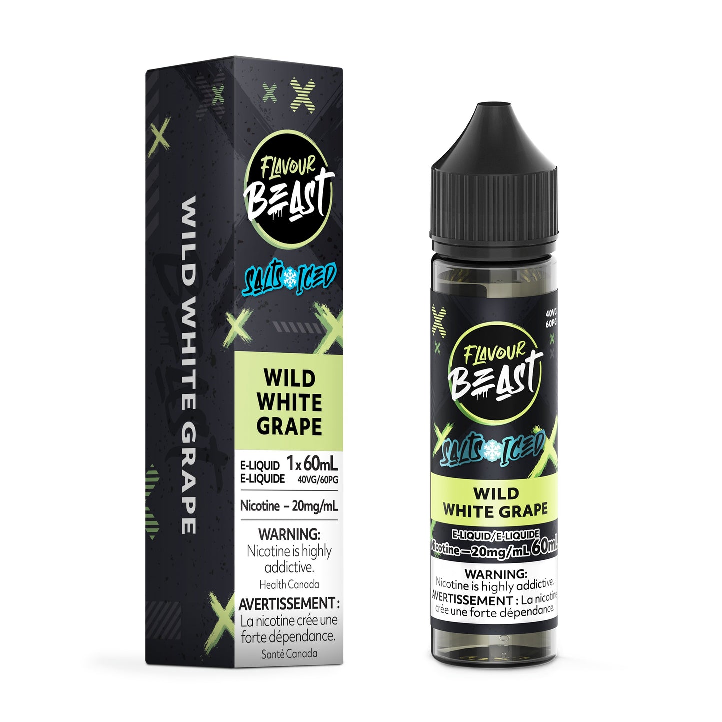 Flavour Beast E-Liquid - Wild White Grape (ICED) E-Liquid product image at All Star Vape