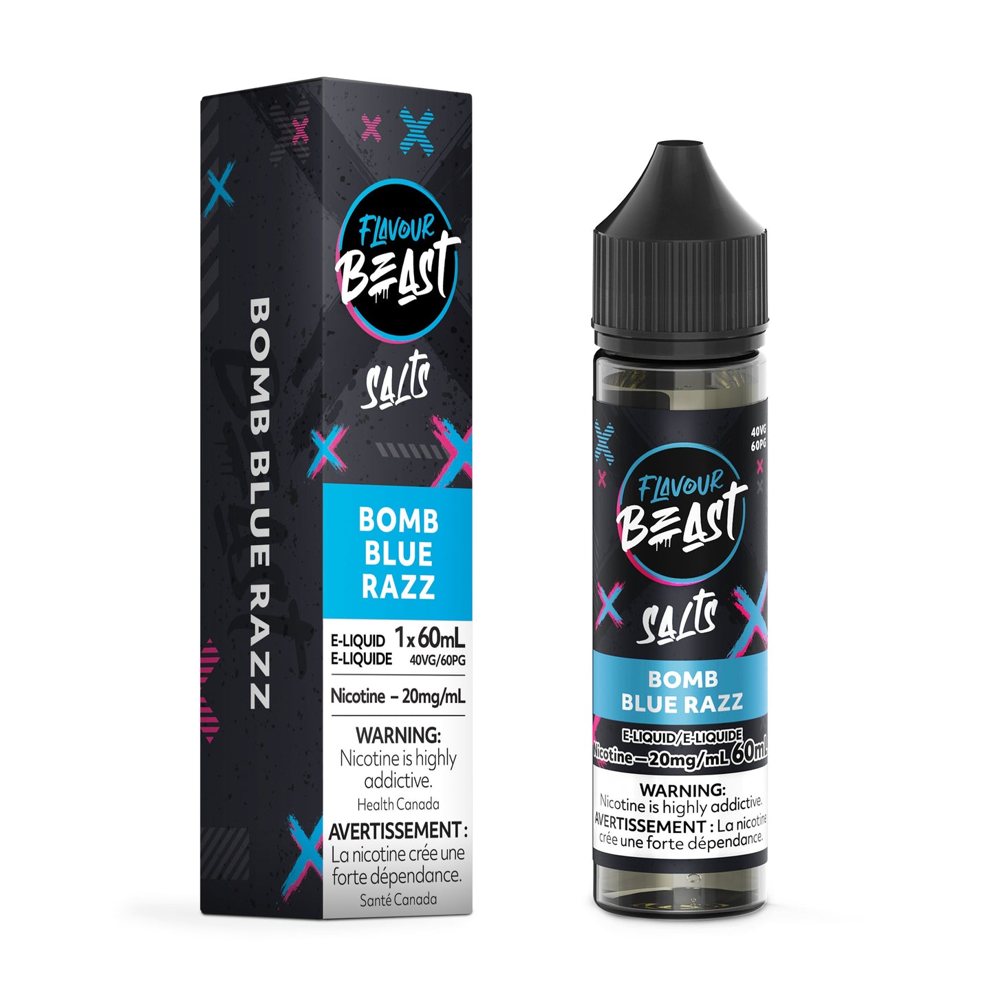 Flavour Beast E-Liquid Bomb Blue Razz E-Liquid product image at All Star Vape