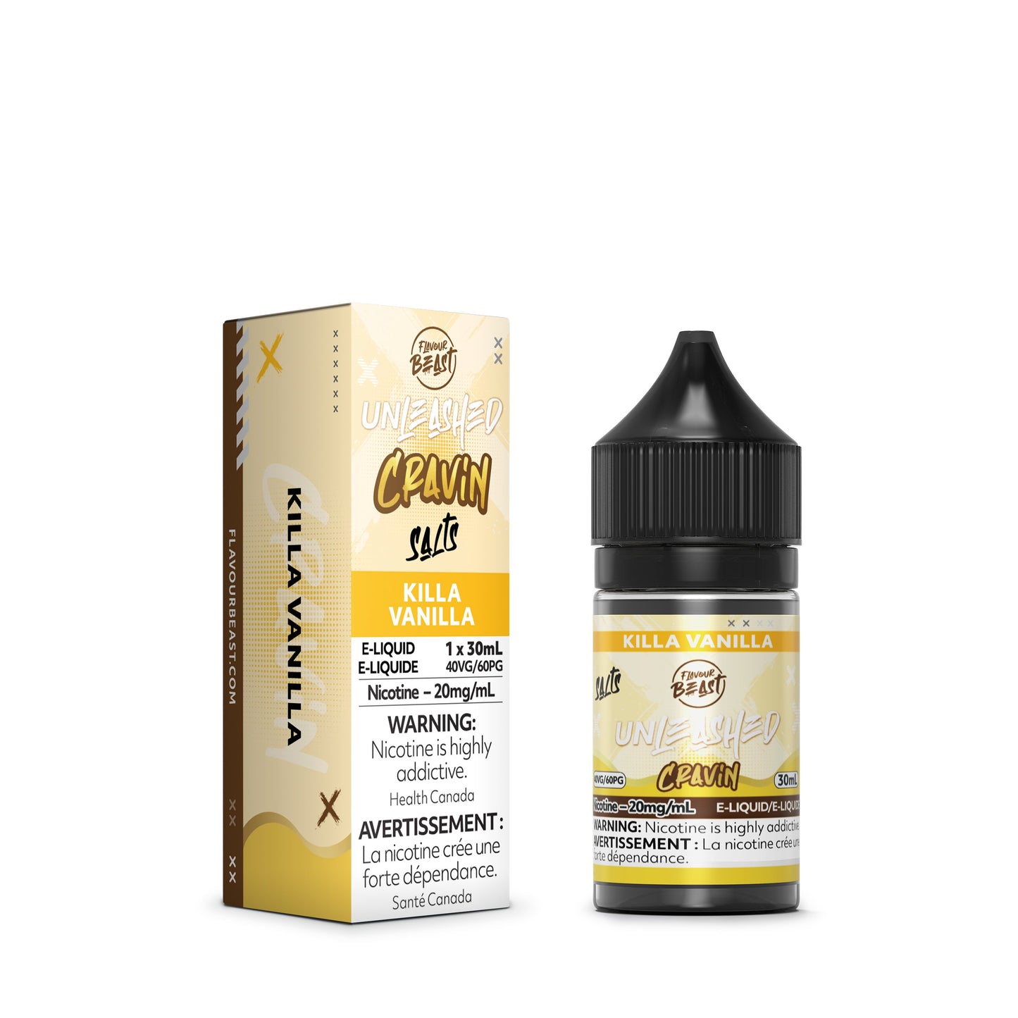 Flavour Beast E-Liquid Unleashed Cravin Killa Vanilla product image at All Star Vape