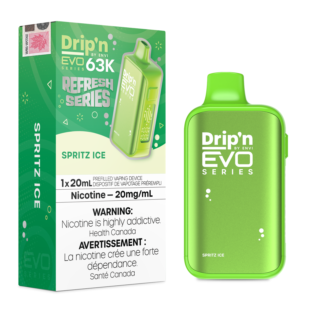 Drip'n EVO 63K Spritz Ice product image at All Star Vape