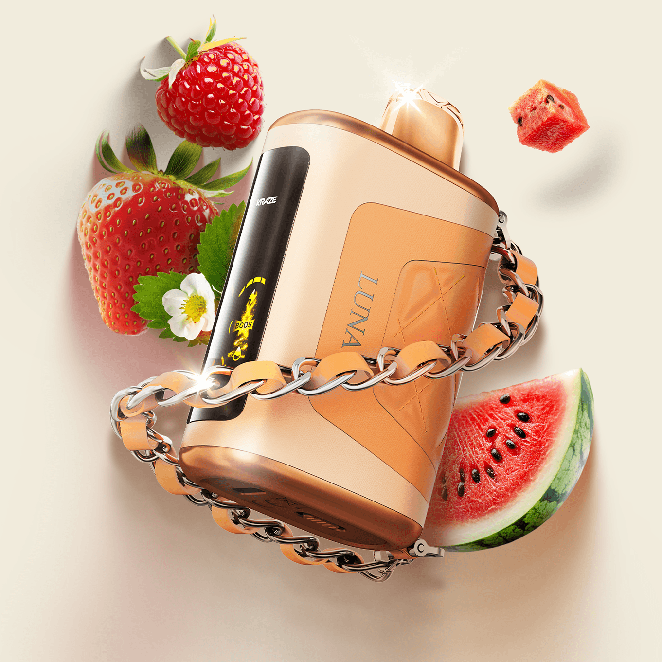 Kraze Luna Strazzberry Watermelon Disposable Vape product image at All Star Vape