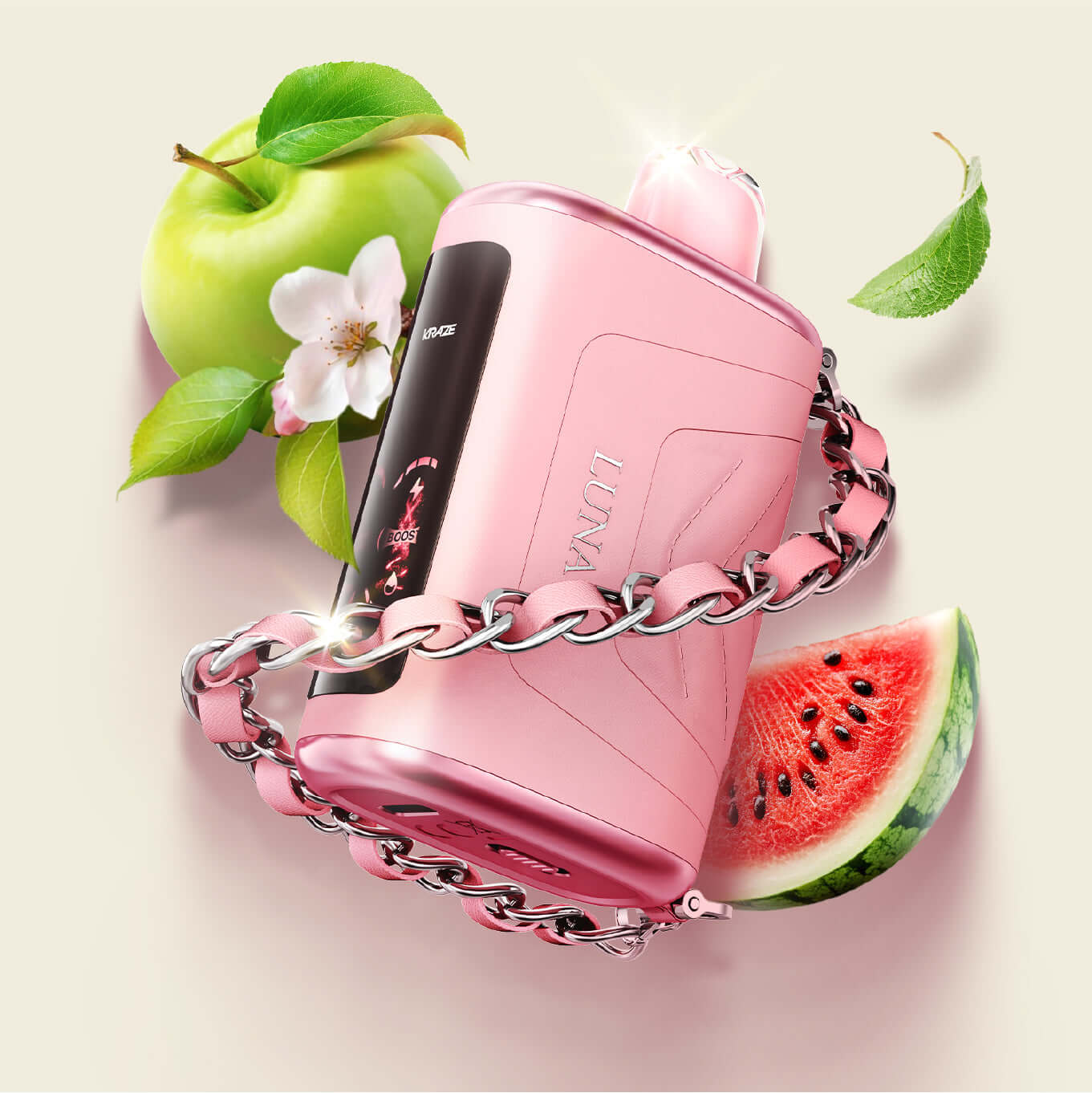 Kraze Luna Lush Watermelon Apple Disposable Vape