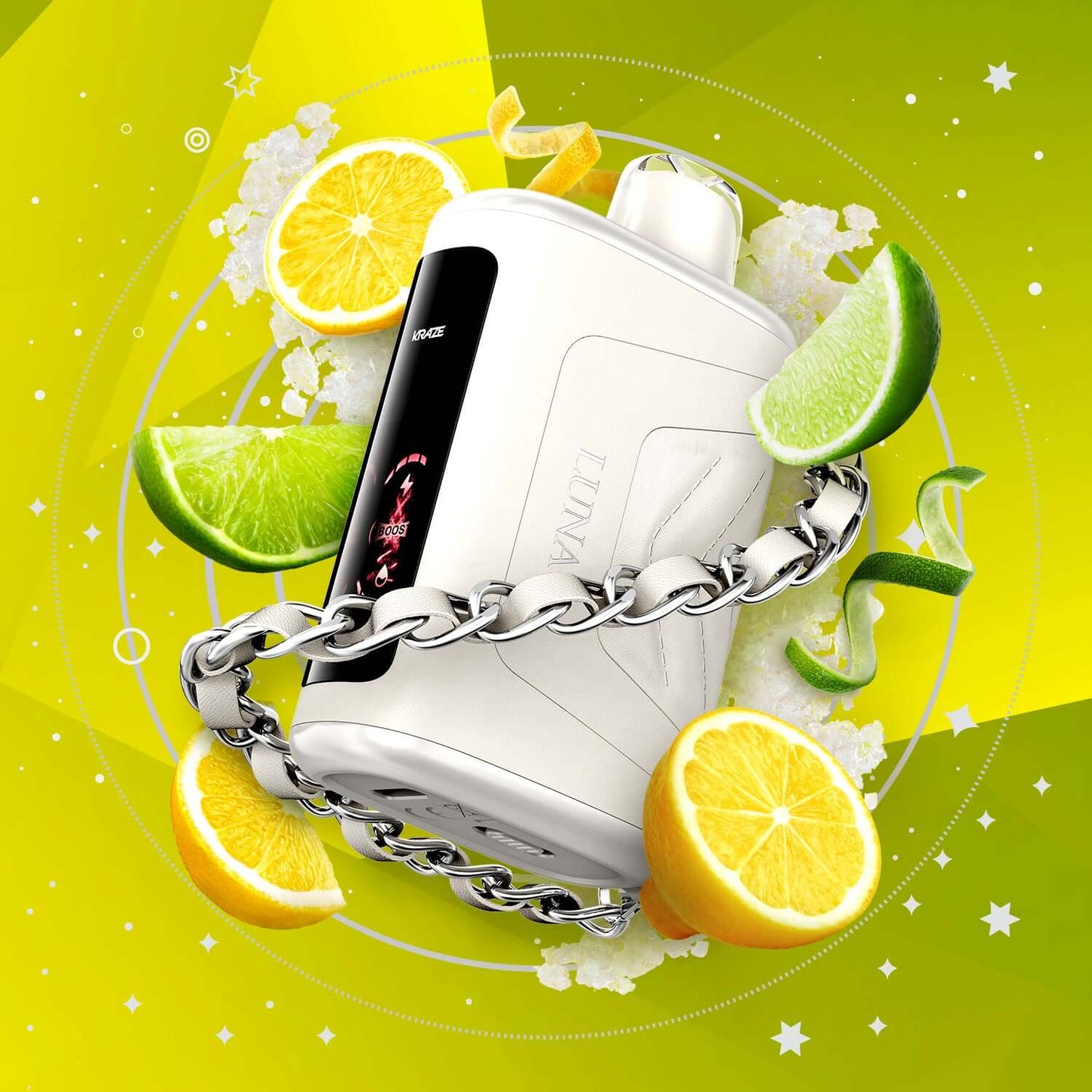 Kraze Luna Lemon Lime Bae Ice Disposable Vape product image at All Star Vape