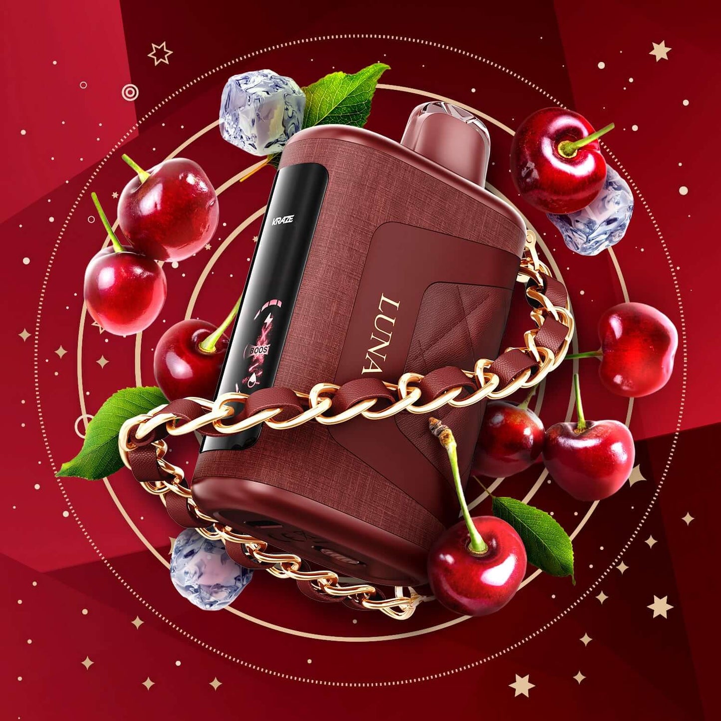 Kraze Luna Scarlet Cherry G Ice Disposable Vape product image at All Star Vape