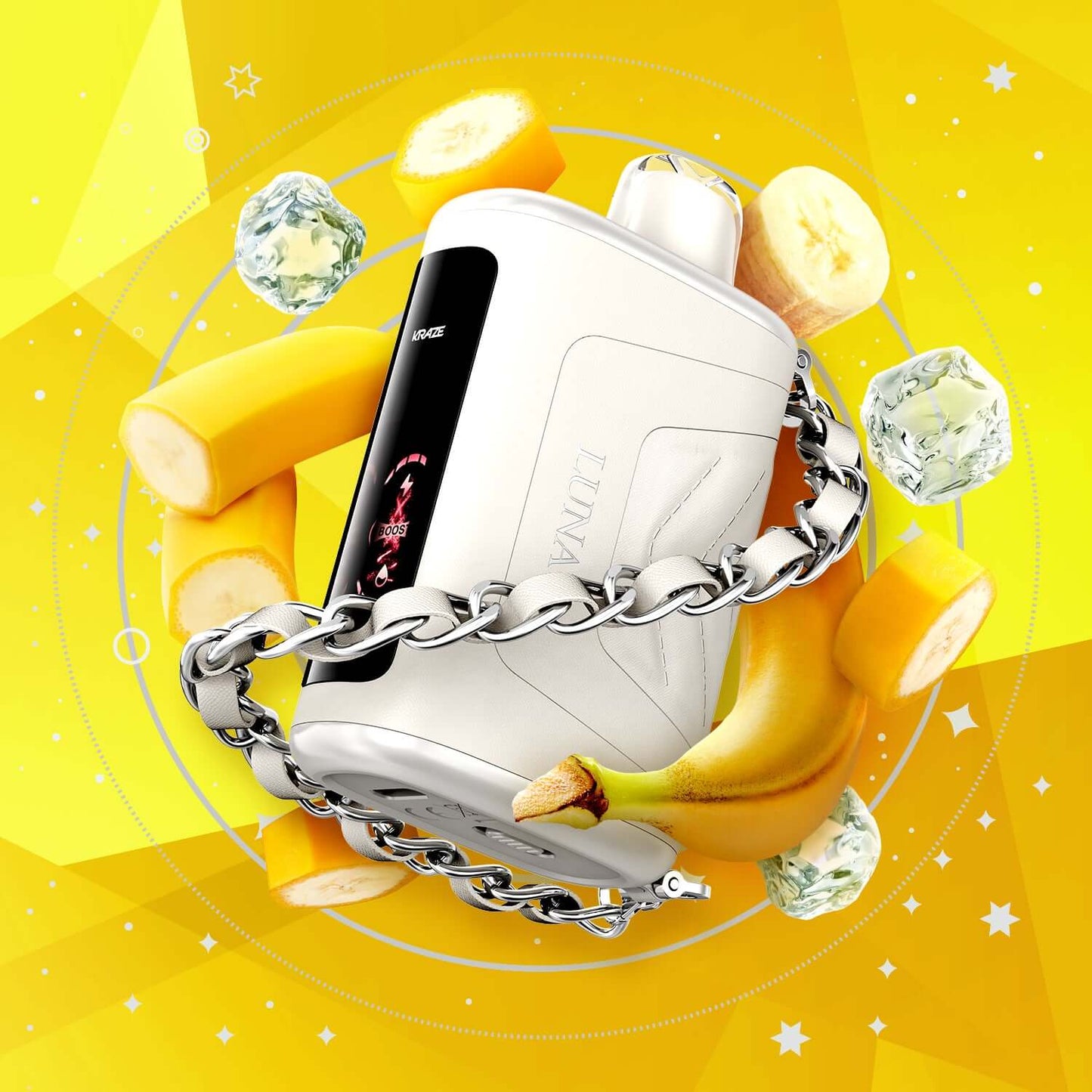 Kraze Luna Topaz Banana Ice Disposable Vape product image at All Star Vape