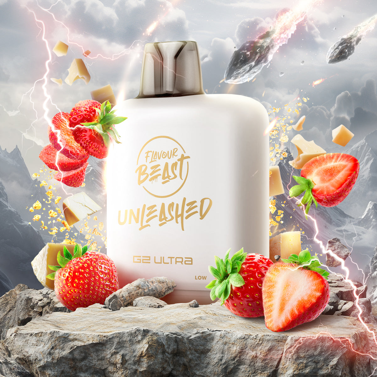 Level X Unleashed G2 Ultra Epic Strawberry Cheese Delight product image at All Star Vape