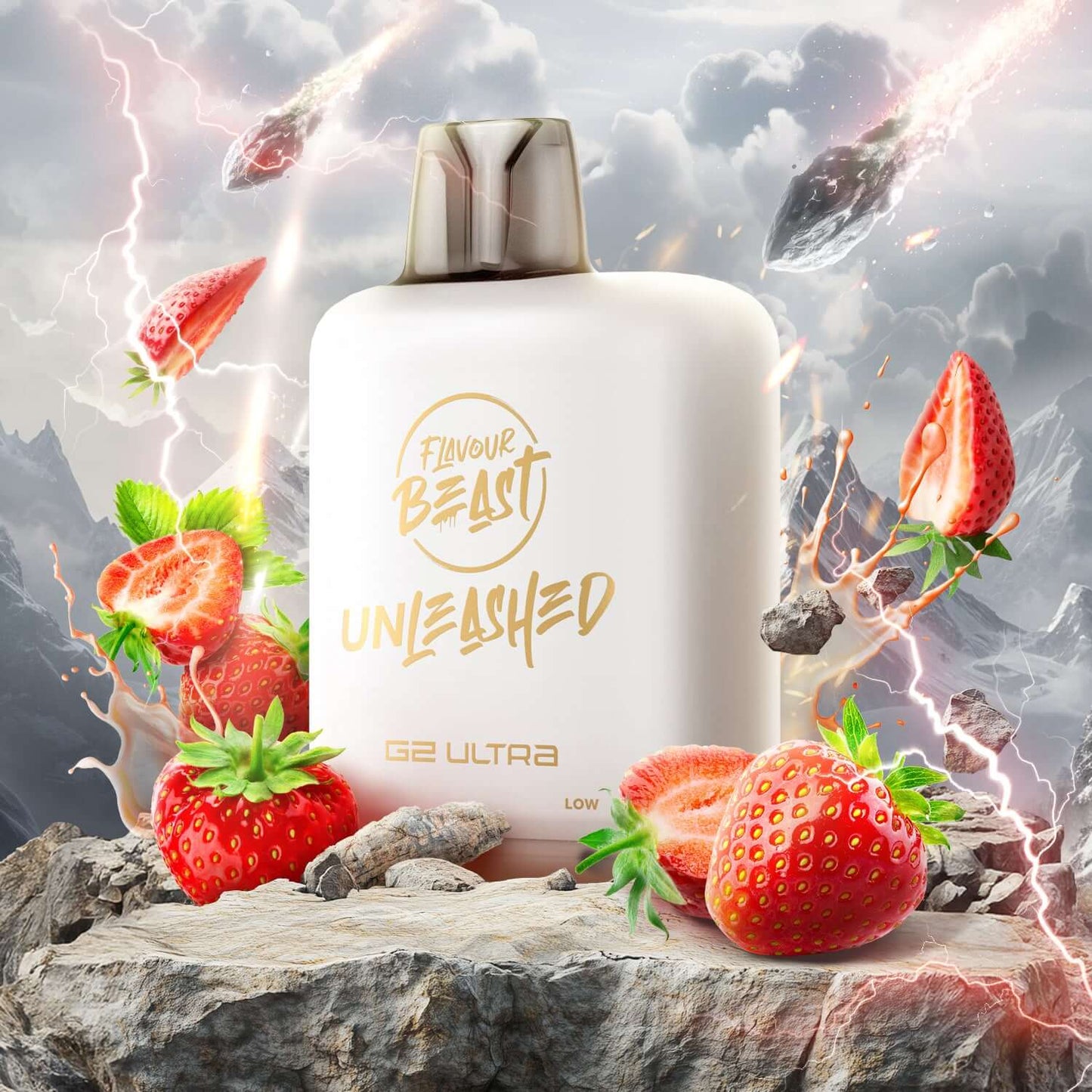 Level X Unleashed G2 Ultra Epic Strawberry Swirl Closed Pod