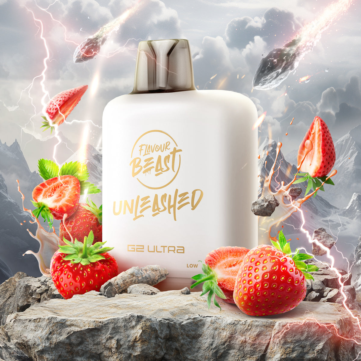 Level X Unleashed G2 Ultra Epic Strawberry Swirl Closed Pod product image at All Star Vape