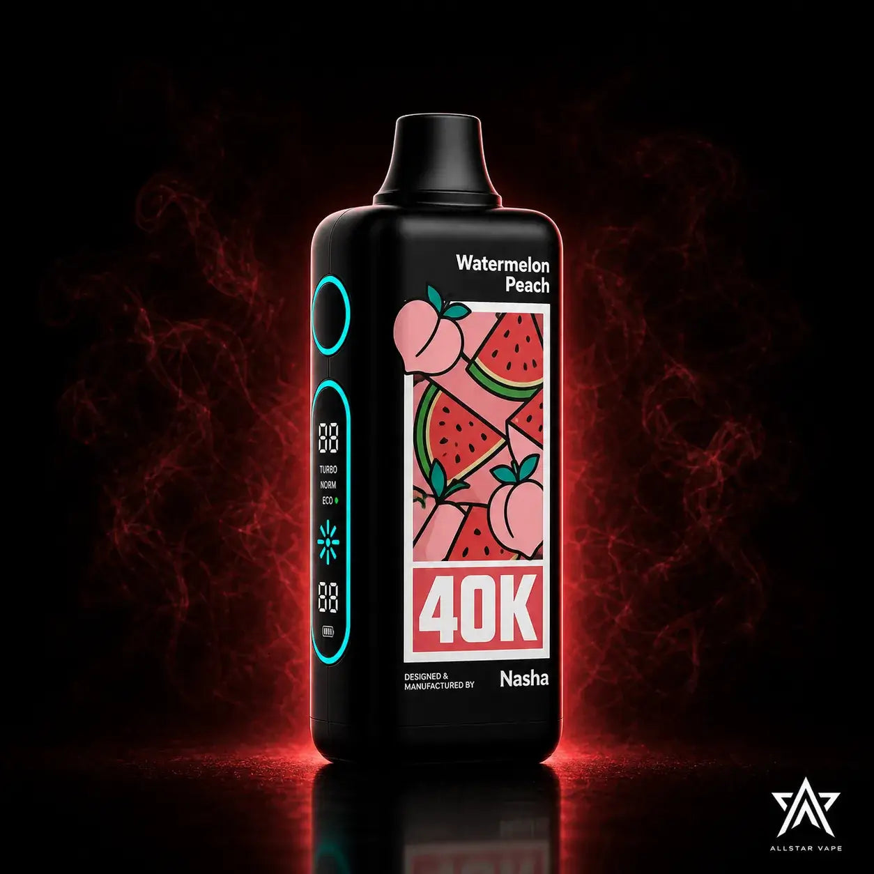 Nasha 40K -Watermelon Peach Disposable Vape